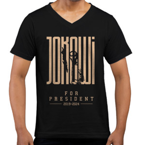 Kaos  JOKOWI FOR PRESIDENT [CEWEK]