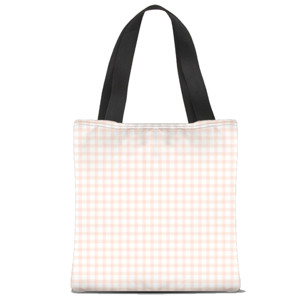Tas Tote Fullprint Momo Gingham Tote