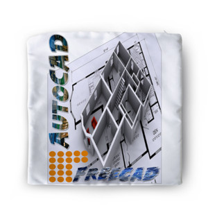 Sarung Bantal Drafting CAD