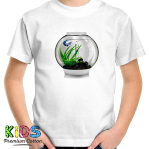 Kaos KAOS IKAN CUPANG - BETTA AQUARIUM BLUE RIM