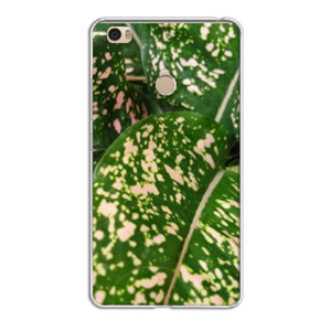 Tanaman Hijau Merah Muda Casing HP