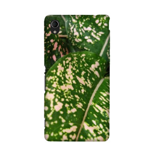 Tanaman Hijau Merah Muda Casing HP