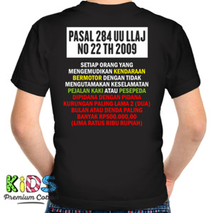 Kaos Pesepeda Bike - UU LLAJ