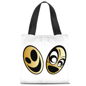 Tas Tote Fullprint Topeng