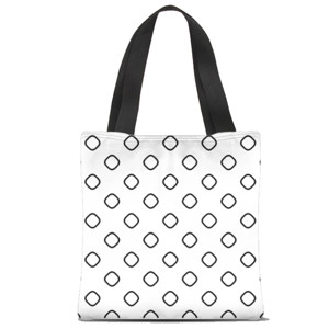 Tas Tote Fullprint Kotak kecil