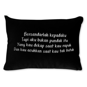 Bantal Bantal Tulisan