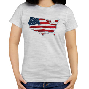 Kaos USA Flag IV 