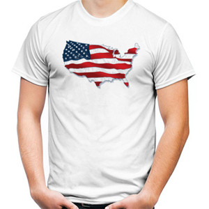 Kaos USA Flag IV