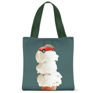Tas Tote Fullprint Ice Beetle