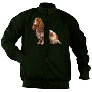 Jaket Bomber Kaos Gambar Anjing 323