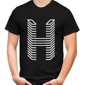 Kaos Logo huruf H gamer