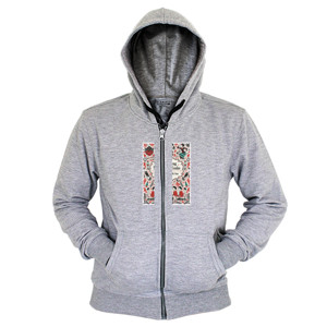 Hoodie Zipper Saben peteng mesthi ana esuke