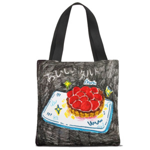 Tas Tote Fullprint Oishii taruto - delicious tart