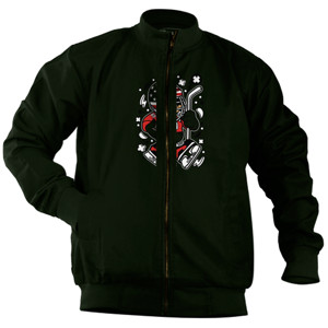 Jaket Bomber American Hockey Kid