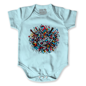 Baby Jumper Premium - Seni Graffiti Musik #004