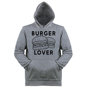 Jaket Hoodie Burger Lover