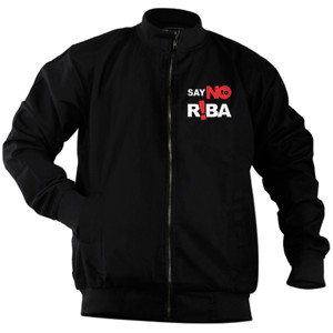 Jaket Bomber Say No To Riba