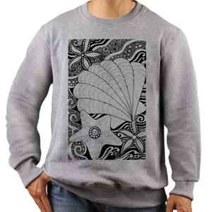 Jaket Sweater KERANG DAN BINTANG LAUT