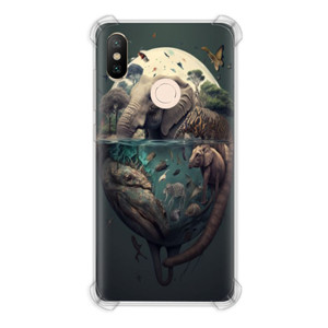 Casing HP Casing Hp softcase motif Animal world