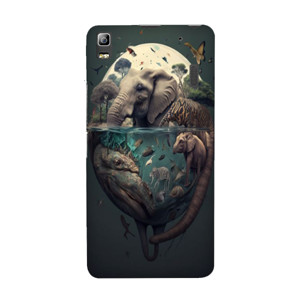 Casing Hp softcase motif Animal world Casing HP