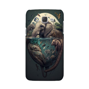 Casing Hp softcase motif Animal world Casing HP