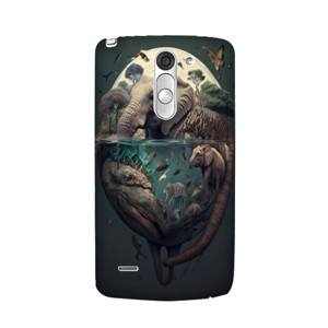 Casing Hp softcase motif Animal world Casing HP