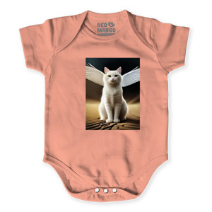 Baby Jumper Kucing Putih Bersayap Lucu Menggemaskan Estetik