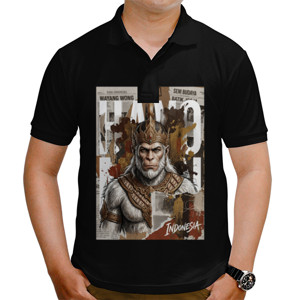 Kaos Polo kaos gatotkaca, baju gatotkaca, kaos wayang, kaos 