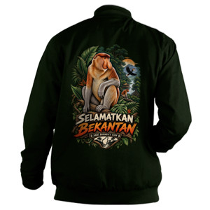 Jaket Bomber SELAMATKAN BEKANTAN