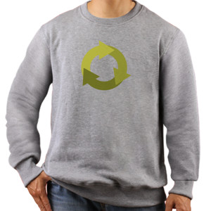 Jaket Sweater Recycle Icon 