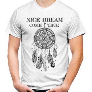 Kaos  NICE DREAM COME TRUE versi warna cerah