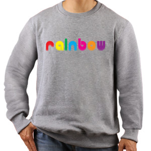Jaket Sweater Rainbow