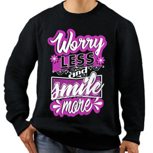 Jaket Sweater WORRY LESS AND SMILE MORE 2