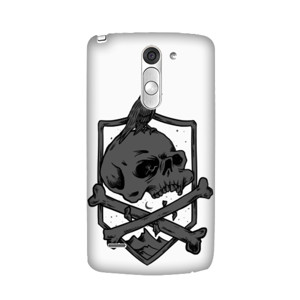 tengkorak dan burung Casing HP