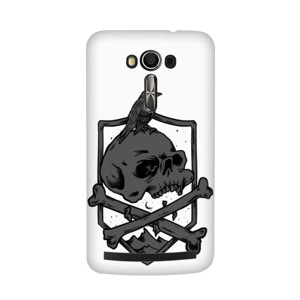 tengkorak dan burung Casing HP
