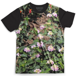 Kaos Fullprint Purple Flowers 1