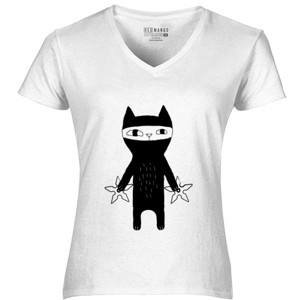 Kaos kucing ninja