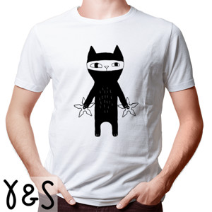 Kaos kucing ninja