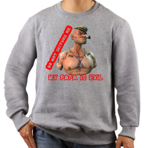 Jaket Sweater papa evil