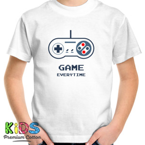 Kaos Game Everytime (Warna Terang)