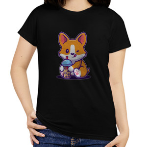 Kaos Cute Fox