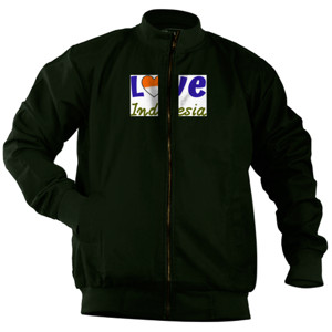 Jaket Bomber Love Indonesia