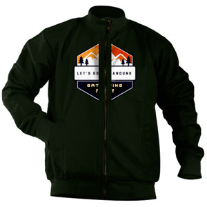 Jaket Bomber Lest Go To Bandung