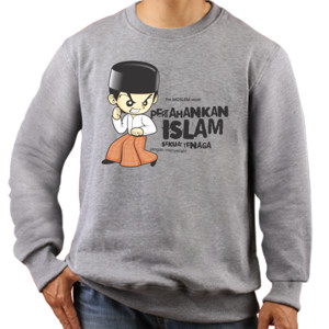 Jaket Sweater Pertahankan Islam