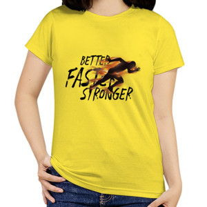 Kaos Lari Marathon Better Faster Stronger