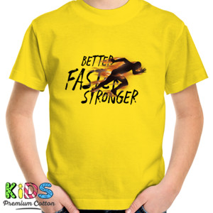 Kaos Lari Marathon Better Faster Stronger