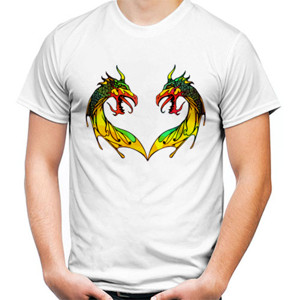 Kaos Twin Dragon Love