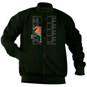 Jaket Bomber M.I.L.F Woman Skater