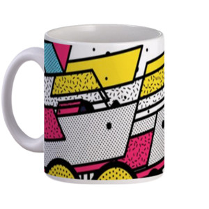 Mug Neo memphis background 37