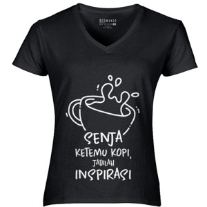 Kaos Senja ketemu kopi jadilah inspirasi